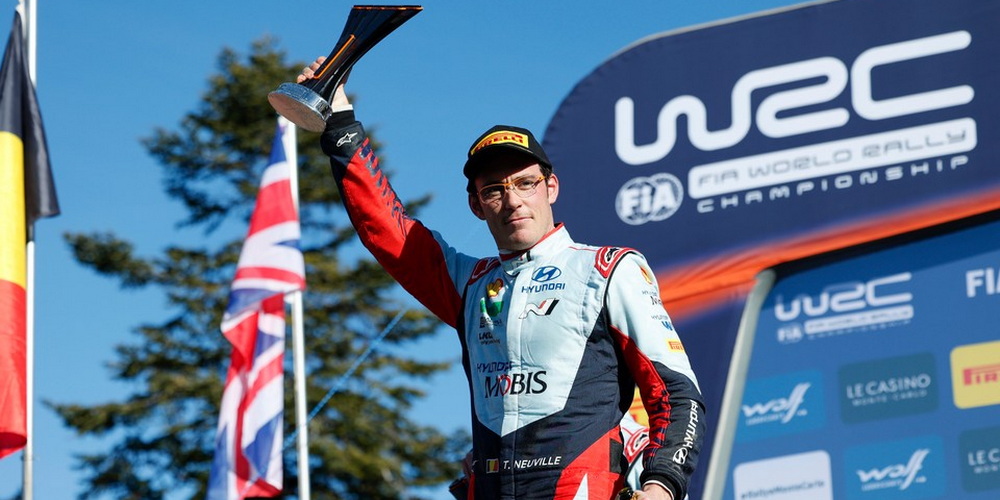 WRC: Neuville vence o Rali de Mônaco